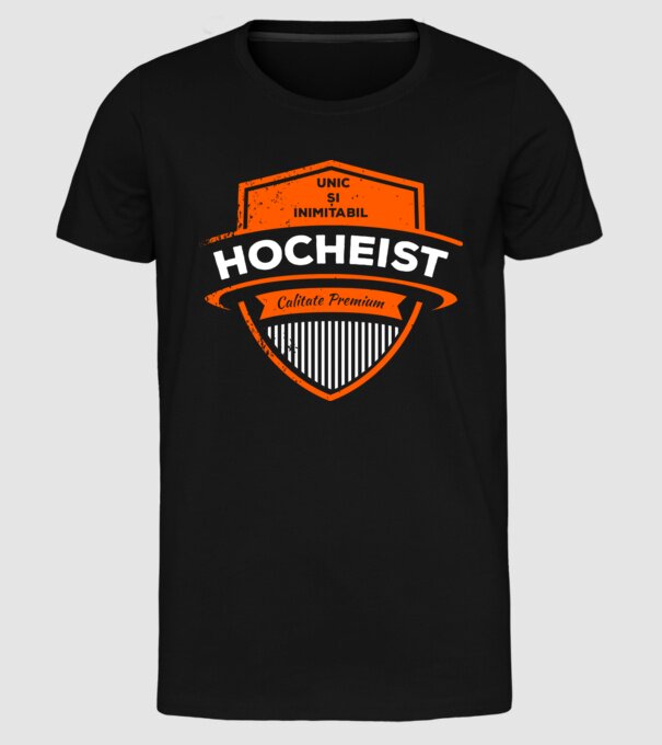 HOCHEIST unic și inimitabil calitate premium model negru pe tricou