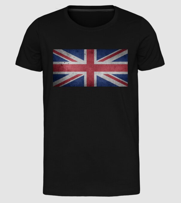 UNITED KINGDOM model negru pe tricou