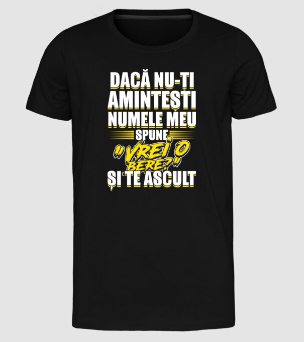 Dacă nu-ți amintești numele meu, spune 