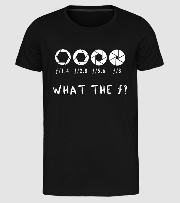 what the f model negru pe tricou