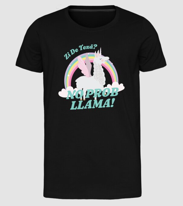 zi de teză? Mai bine mâine... model negru pe tricou