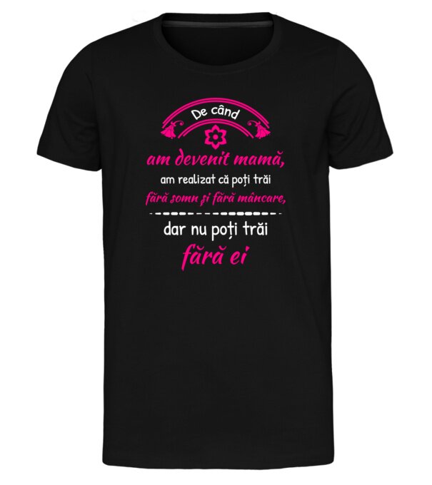  model  pe tricou