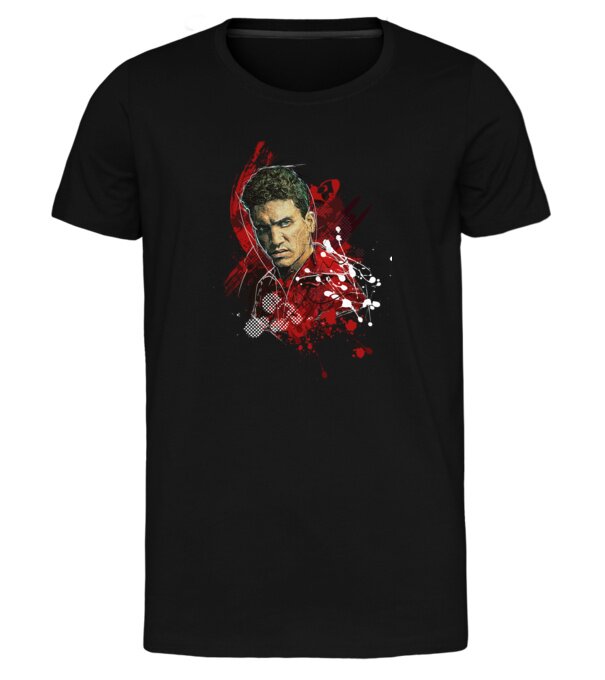 model  pe tricou