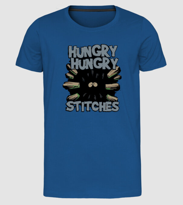 Heroes of the Storm - Stitches model albastru regal pe tricou