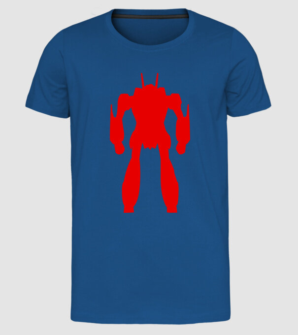 Transformers 7 model albastru regal pe tricou