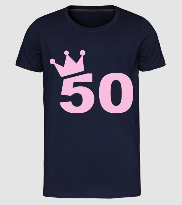 Dog Year - 50 model albastru închis pe tricou