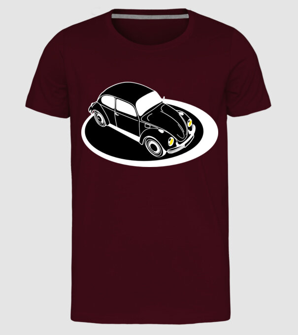 Insectă 3 culori model bordo pe tricou