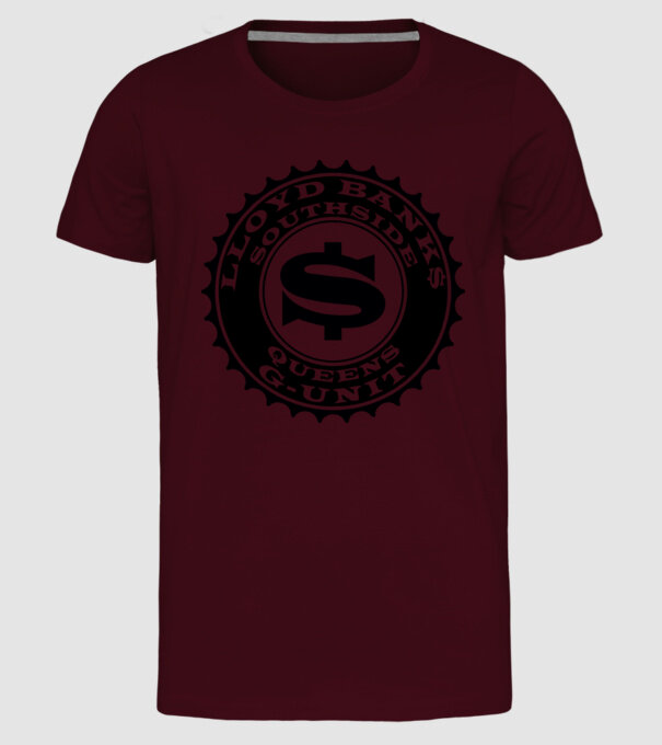 lloyd banks south side model bordo pe tricou