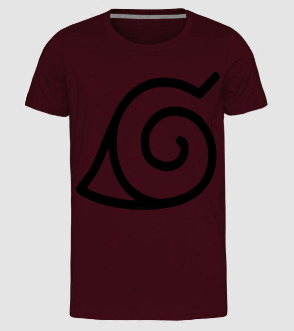 simbol naruto model bordo pe tricou