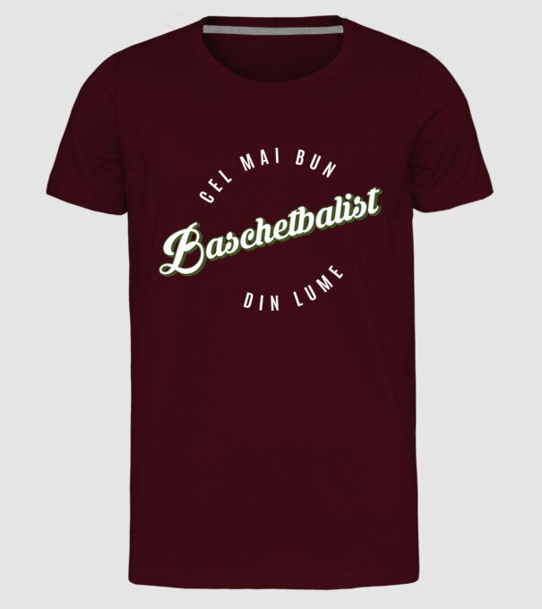 Cel mai bun Baschetbalist din lume model bordo pe tricou