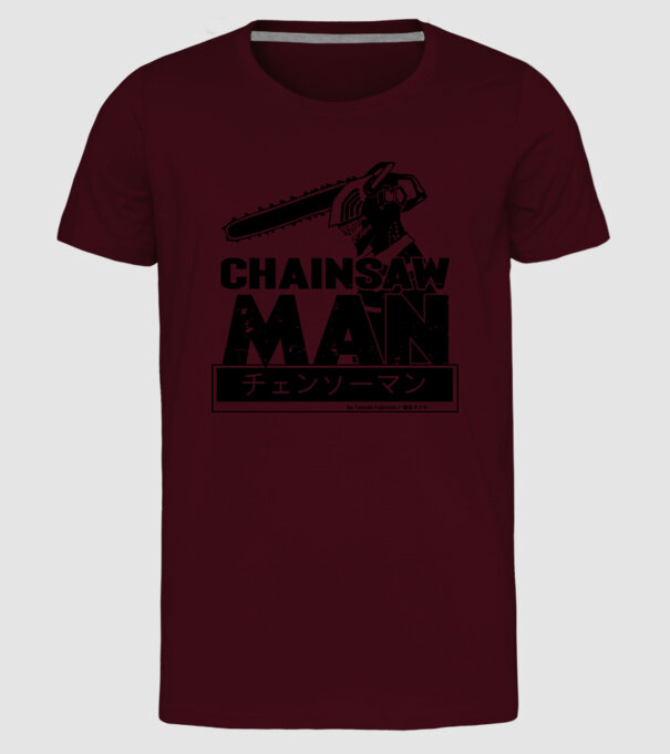 CSM - Chainsaw Man model bordo pe tricou