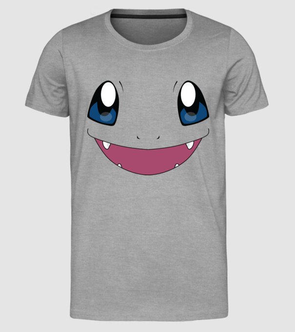 Charmander model gri pe tricou