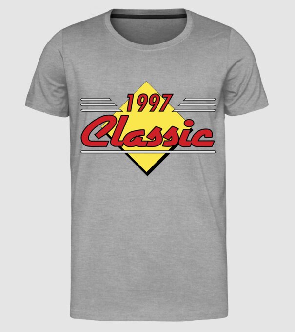 Classic - 1997 model gri pe tricou