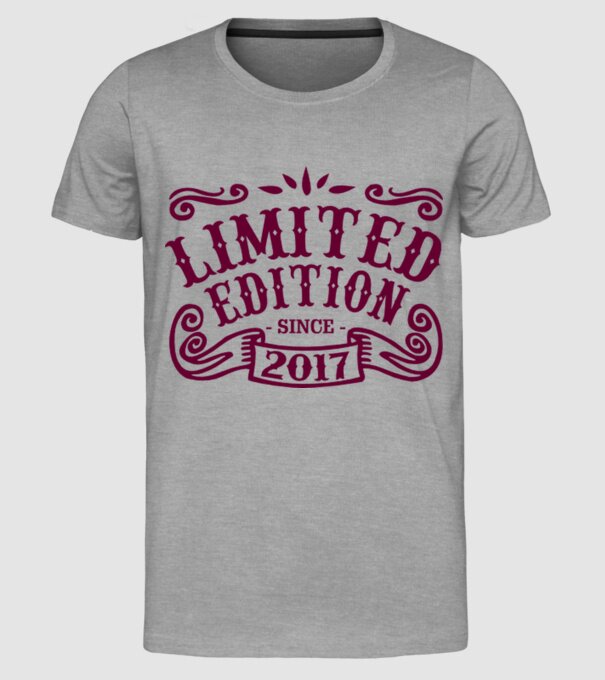 Limited edition 2017 model gri pe tricou