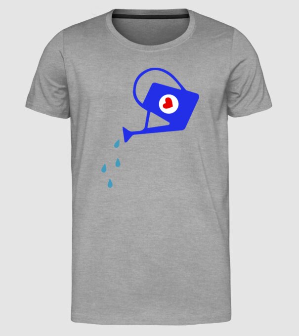 Cană de stropit model gri pe tricou
