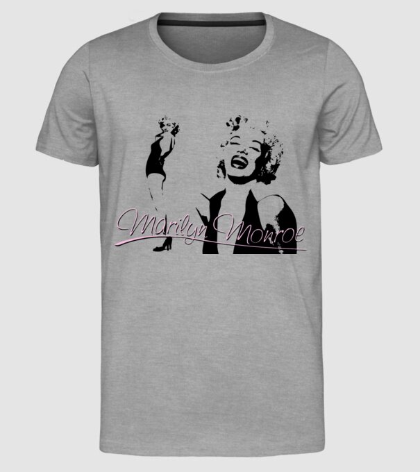 Marilyn Monroe model gri pe tricou