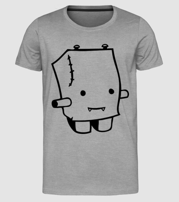 monstru1 model gri pe tricou