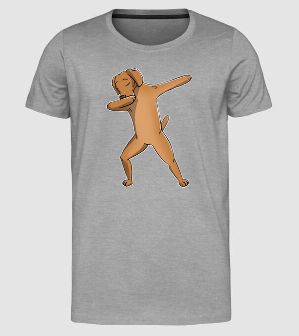 Vișlă DAB model gri pe tricou