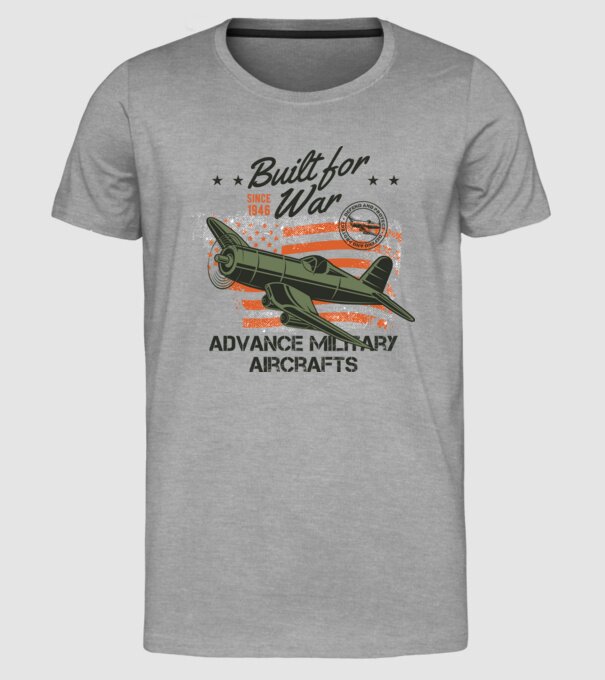 Avioane model gri pe tricou
