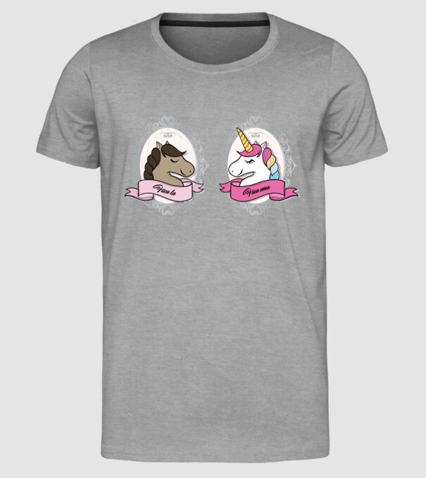 Fiica ta - fiica mea model gri pe tricou