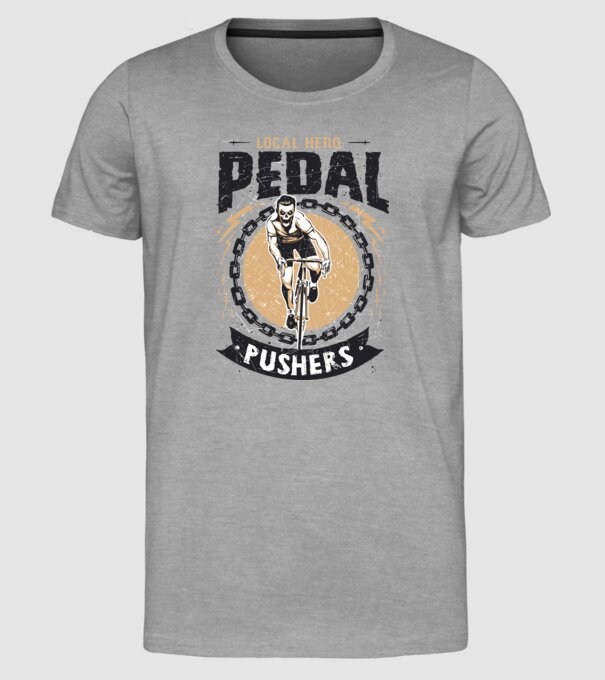 Pedal Pushers model gri pe tricou