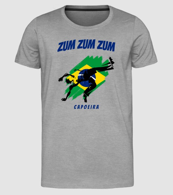 ZUM ZUM ZUM model gri pe tricou