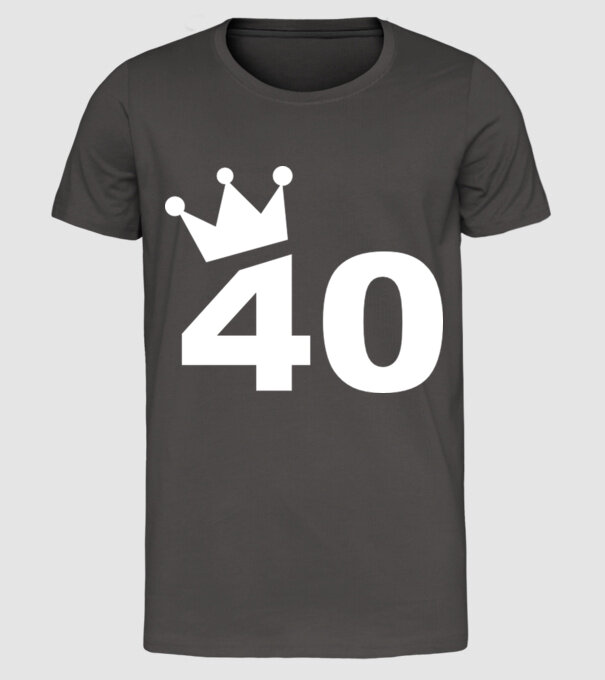 Dog Year - 40 model gri închis pe tricou