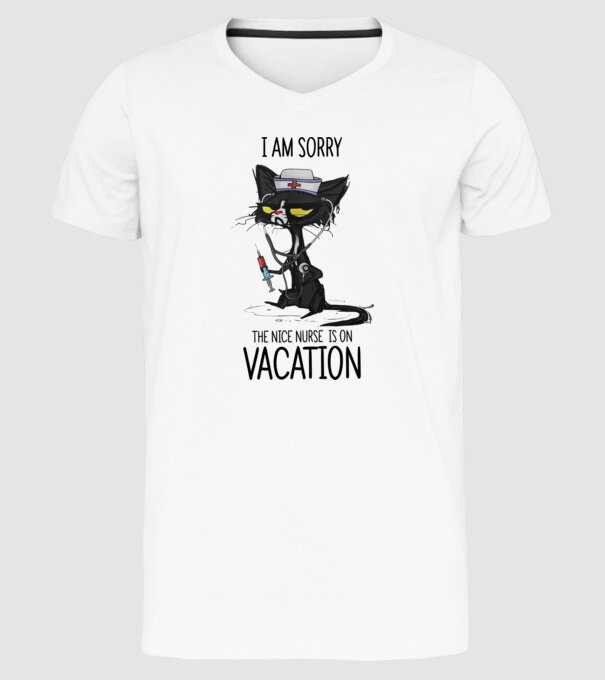 Sora mai drăguță e în vacanță model alb pe tricou