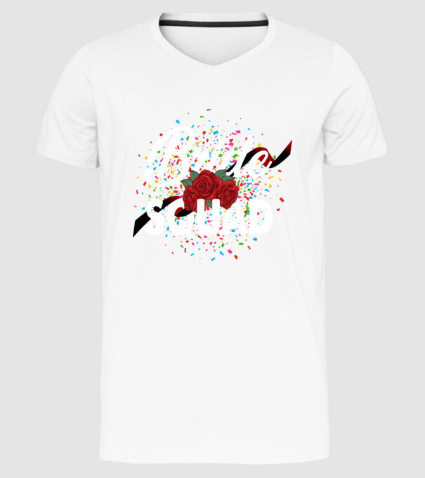 Bride Squad model alb pe tricou