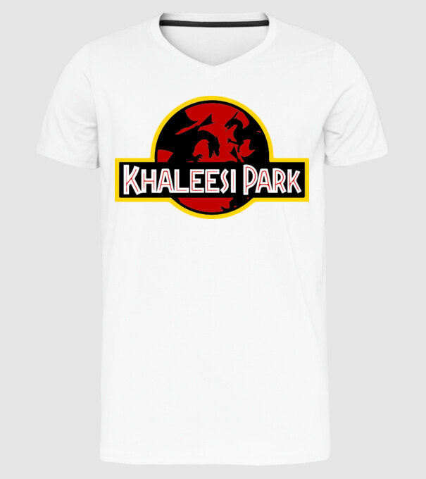 Khaleesi Park model alb pe tricou