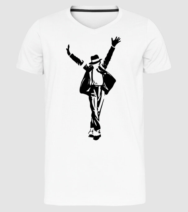 michael jackson model alb pe tricou