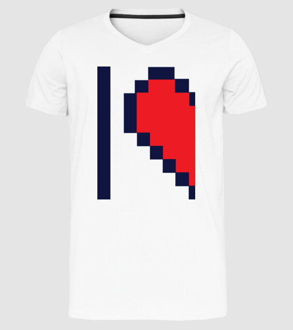 Dragoste model alb pe tricou
