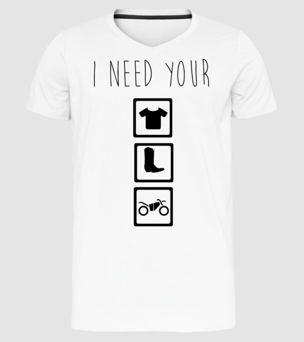 Terminator model alb pe tricou