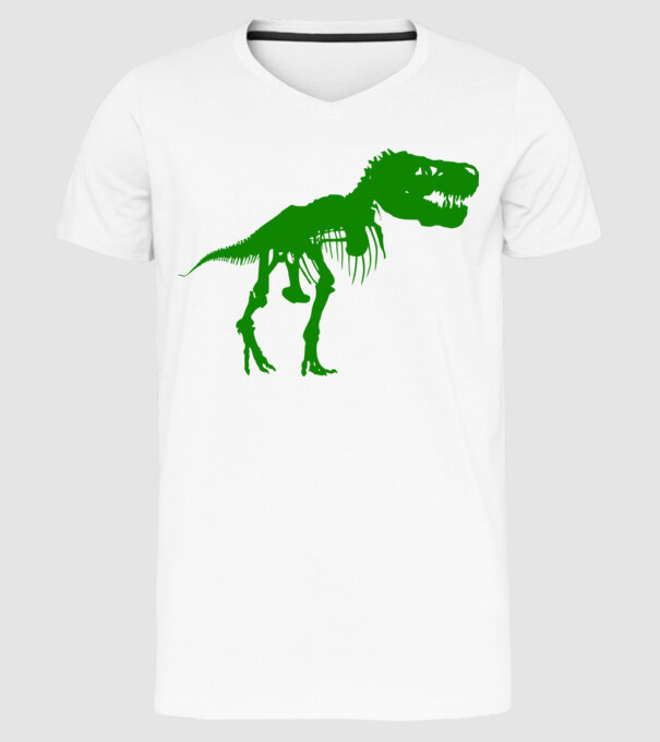 model alb pe tricou