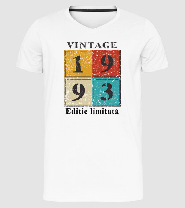 1993 - Ediție limitată model alb pe tricou
