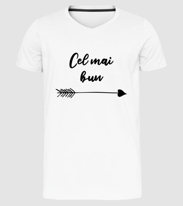 cel mai bun model alb pe tricou
