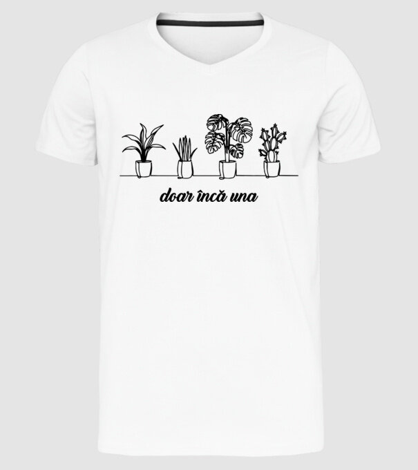 doar încă una model alb pe tricou