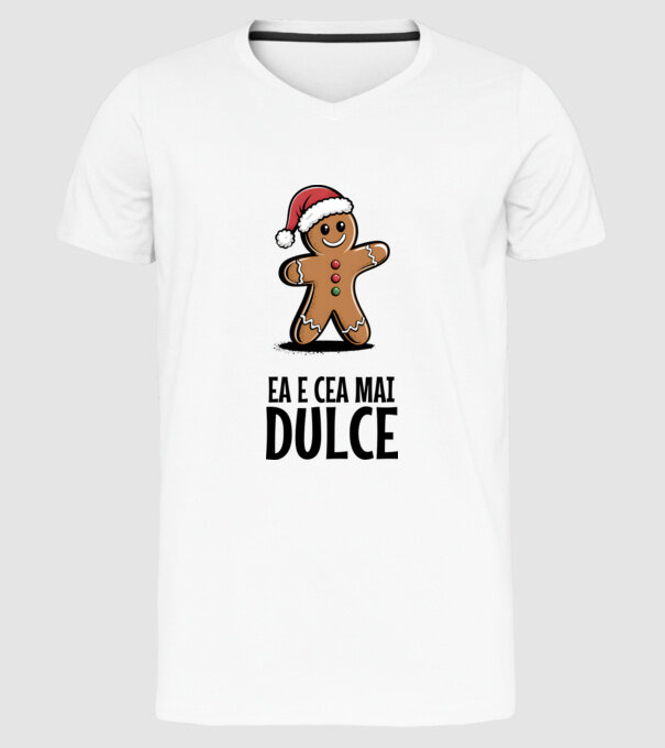 Ea e cea mai dulce alb model alb pe tricou