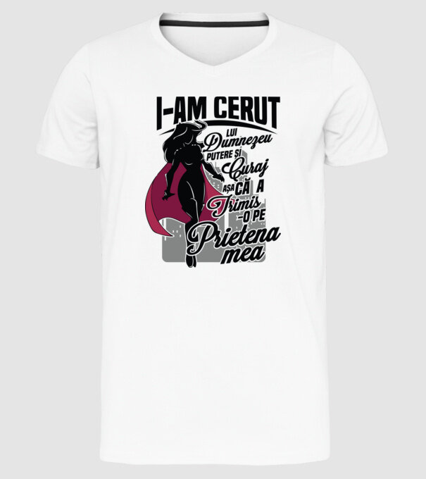 I-am cerut lui Dumnezeu putere și curaj - așa că a trimis-o pe prietena mea model alb pe tricou