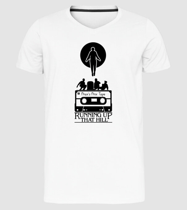 maxs mix tape stranger things model alb pe tricou