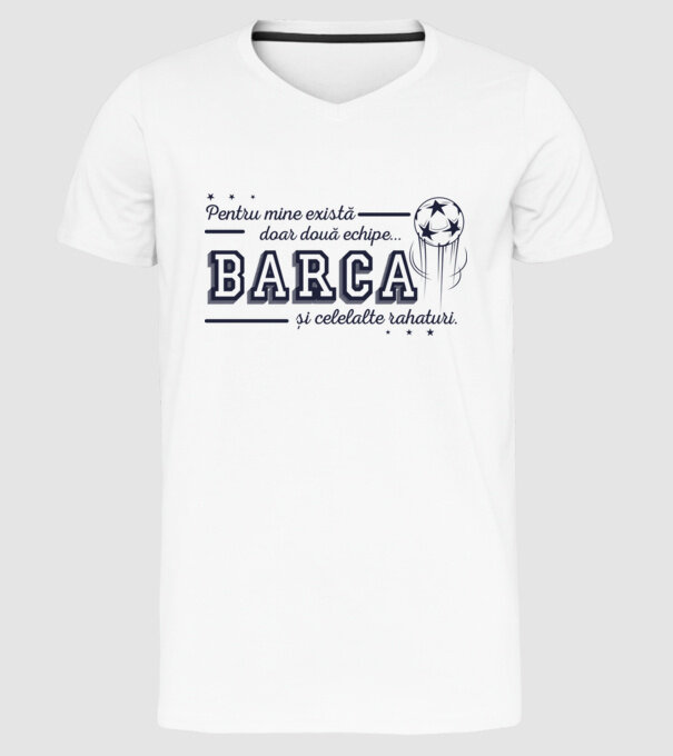 Pentru mine există doar două echipe, Barca și celelalte rahaturi model alb pe tricou