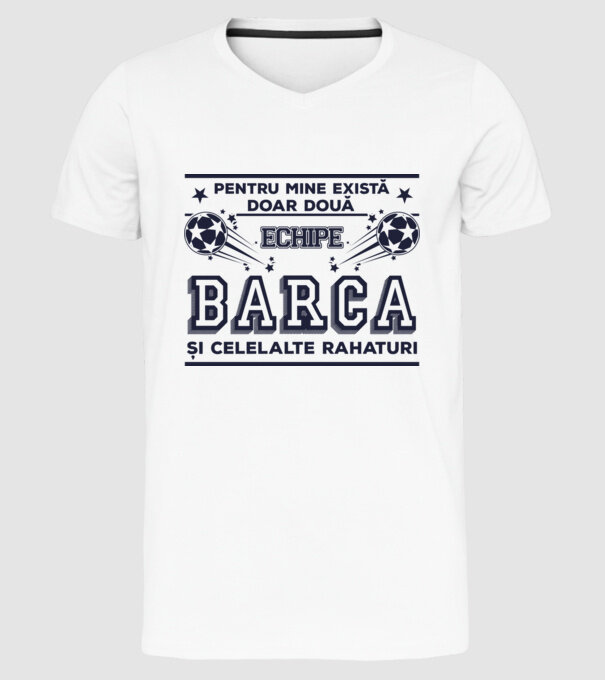 Pentru mine există doar două echipe, Barca și celelalte rahaturi model alb pe tricou