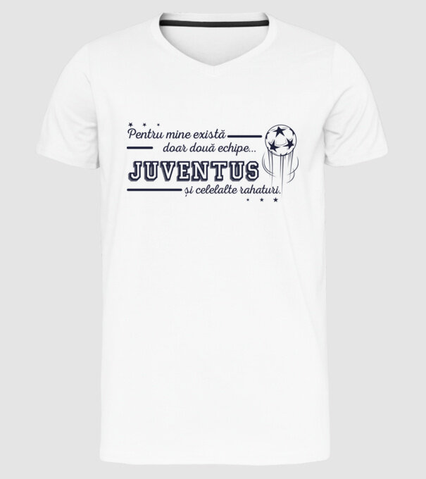 Pentru mine există doar două echipe, Juventus și celelalte rahaturi model alb pe tricou
