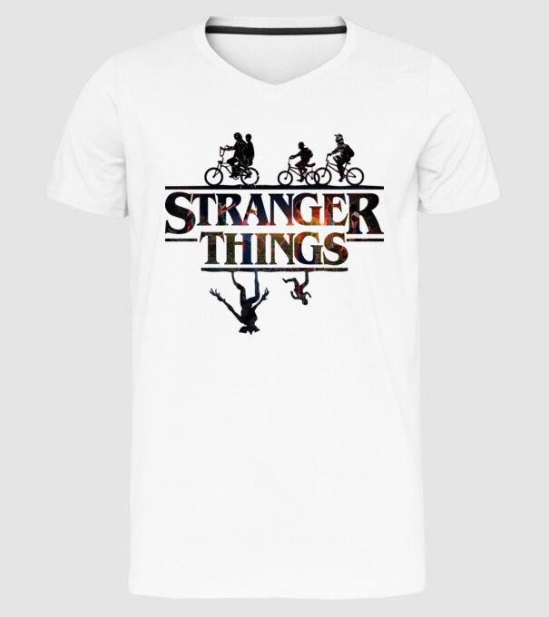 stranger things quote poster model alb pe tricou