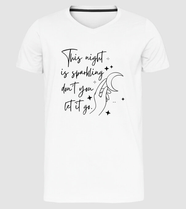 Taylor Swift this night model alb pe tricou