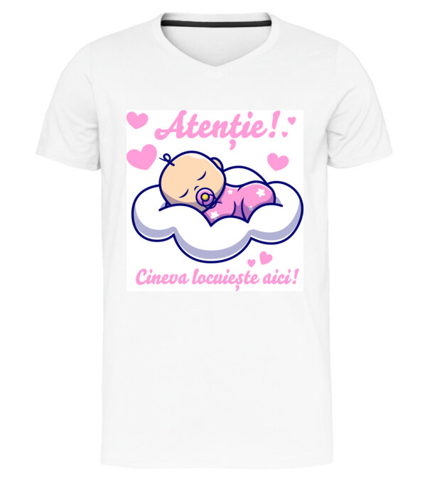  model  pe tricou