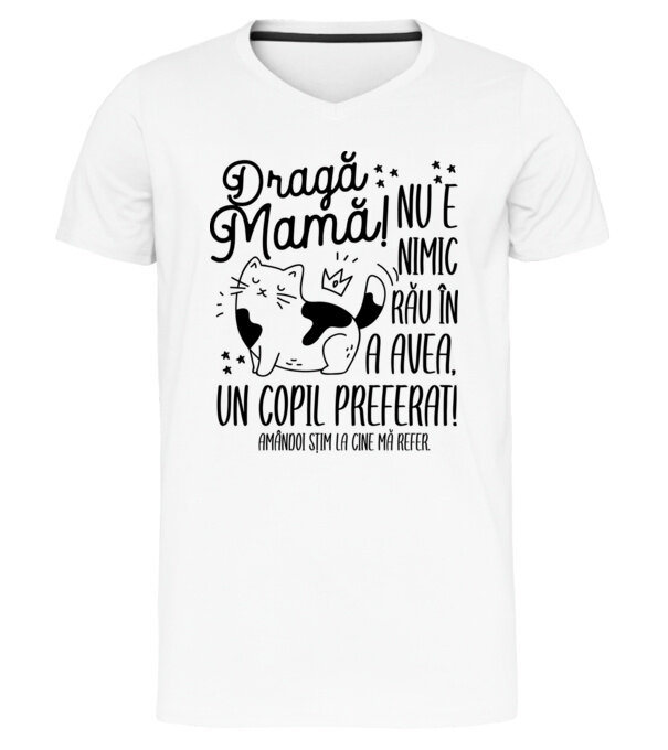  model  pe tricou