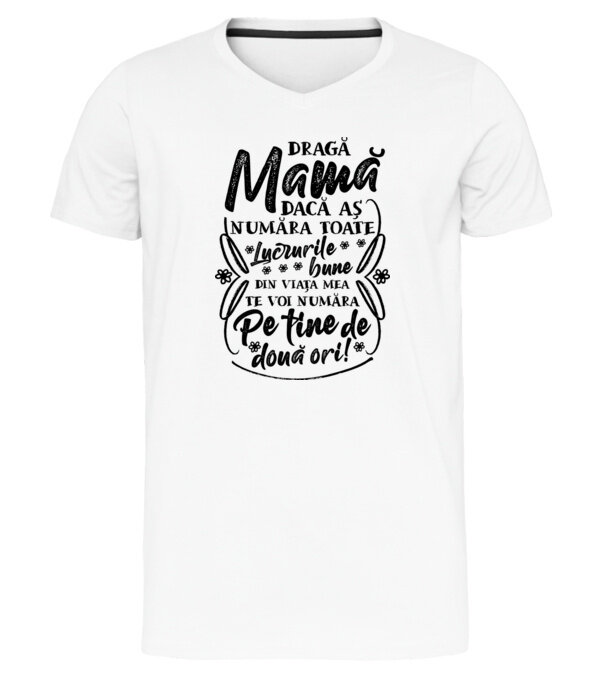  model  pe tricou