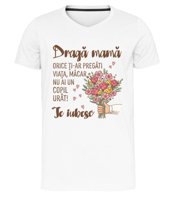  model  pe tricou
