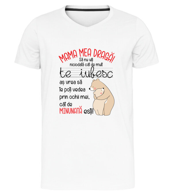  model  pe tricou